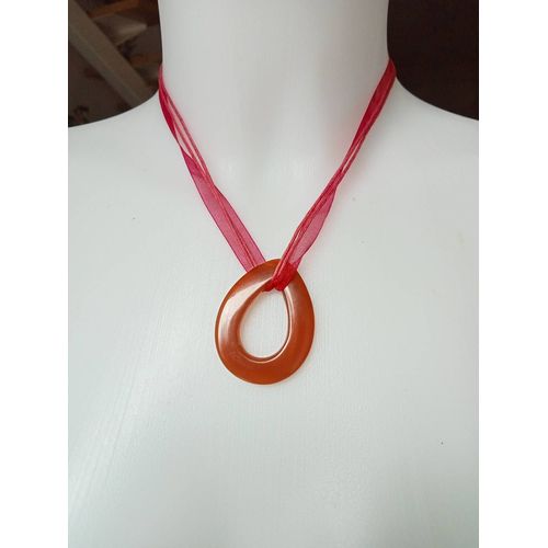Pendentif En Cornaline