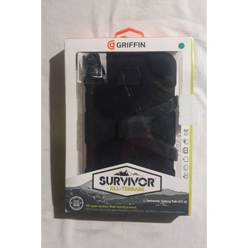 Griffin Survivor All-Terrain Coque Pour Samsung Galaxy Tab 4 (7 Pouces) Noir