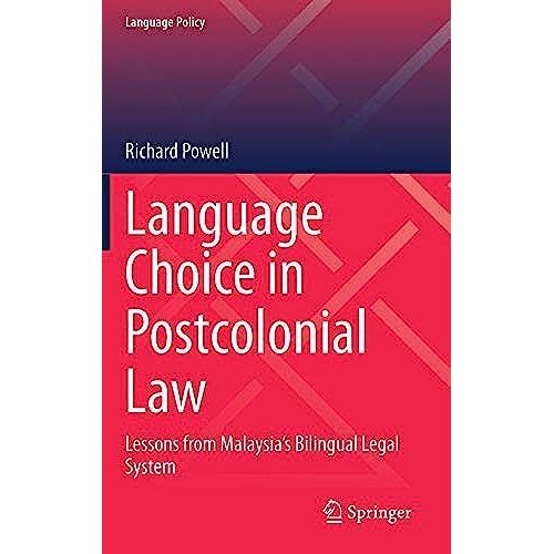 Language Choice In Postcolonial Law