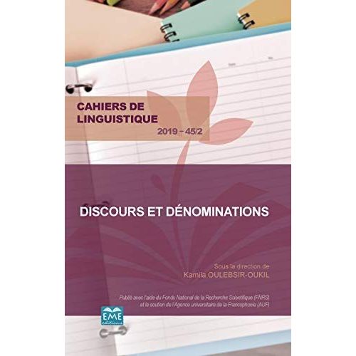 Discours Et Dénominations