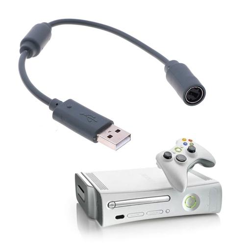 Dongle Usb Breakaway Cable Adaptateur Cordon Remplacement Pour Manette De Jeu Xbox 360