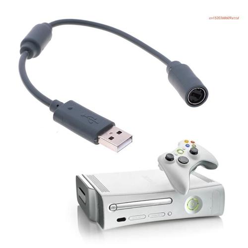 Dongle Usb Breakaway Cord Cable Adaptateur De Remplacement Pour Manette De Jeu Xbox 360
