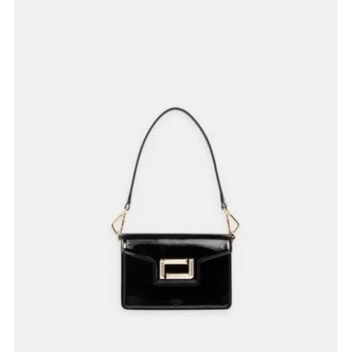 Lancel - Mini sac besace Angele en cuir - Noir