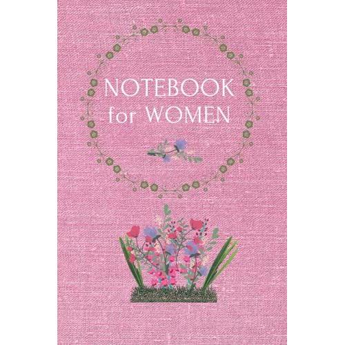 Notebook For Women: Floral Design