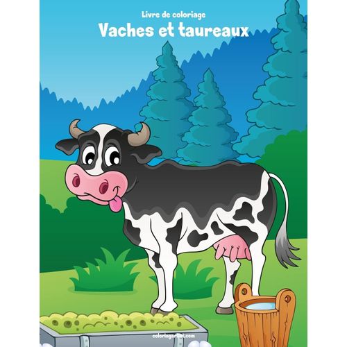 Livre De Coloriage Vaches Et Taureaux 1