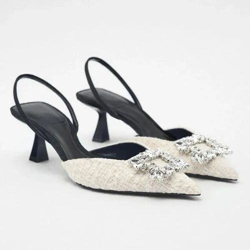 Chaussures Escarpins Talons Hauts Carrés Dorés Pour Femmesmode Transparenteescarpins Pointus Parkerrobelégantesandales Pour Femmes