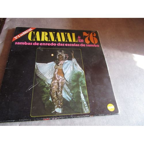 33 Tours Carnaval De Rio 76 Sambas De Enredo Das Escolas De Samba Ref St 69640