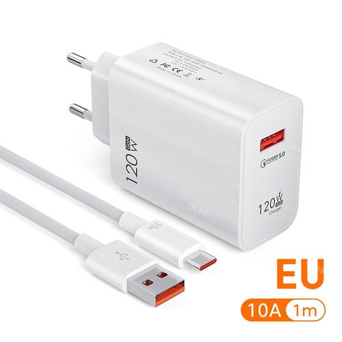 XIAOMI Chargeur xiaomi 120 w blanc - Prix pas cher