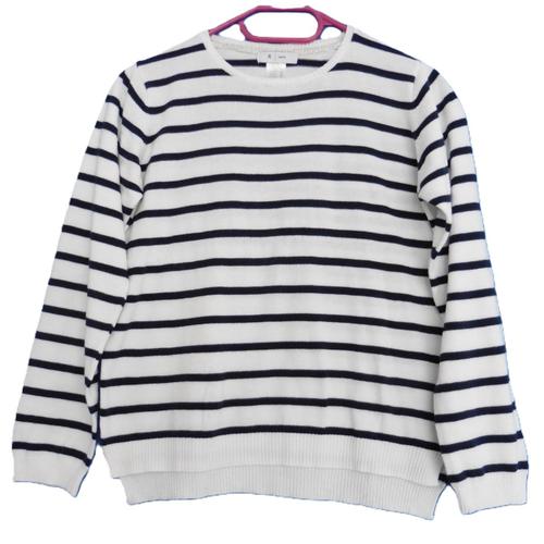 Pull Marin Raye Bleu Marine Et Blanc. La Redoute. Taille 16 Ans