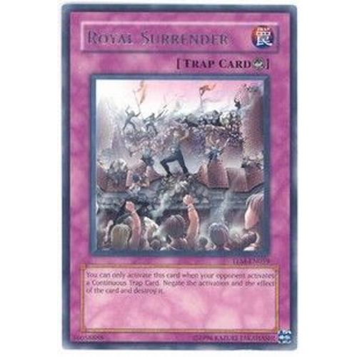 Capitulation Royale En Fr 1 Ere Ed Tlm-Fr059 En Rare
