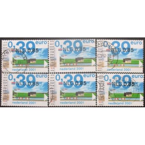 Pays-Bas N°1847m X 6 Oblitéré