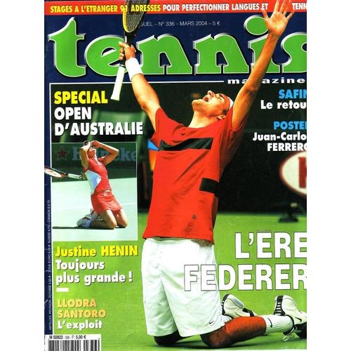 Tennis Magazine N° 336 : L'ere Federer