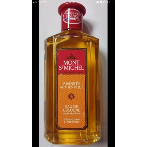 Mont Saint Michel Ambré Authentique-Eau De Cologne Mixte Haute Tradition 250 Ml 