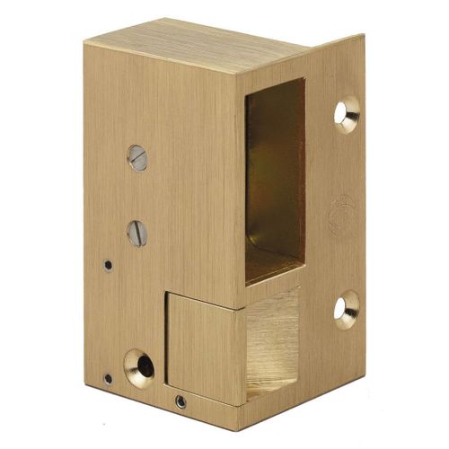 Gâche électrique en applique - à émission gauche bronze 1 MÉTALUX