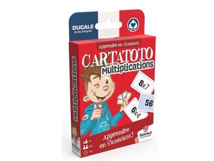 Cartatoto - Multiplications - Jeu de Cartes Educatif - les Prix d'Occasion  ou Neuf