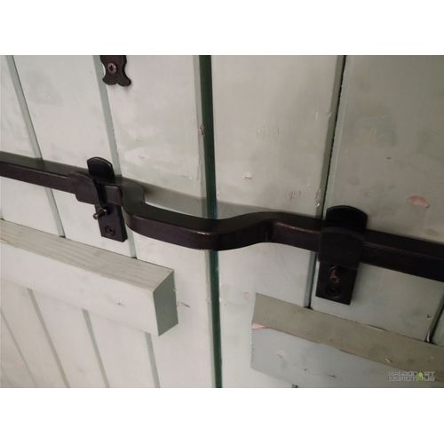 Barre anti effraction 1.20M zingué blanc - JARDINIER MASSARD - J501590