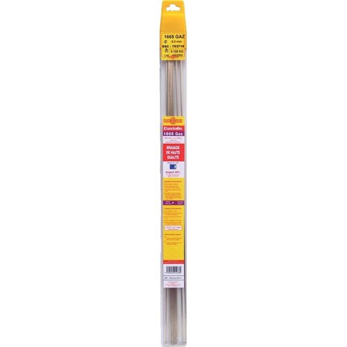 Brasure 1665 GAZ 2001P - section 2 mm - étui de 100 g CASTOLIN