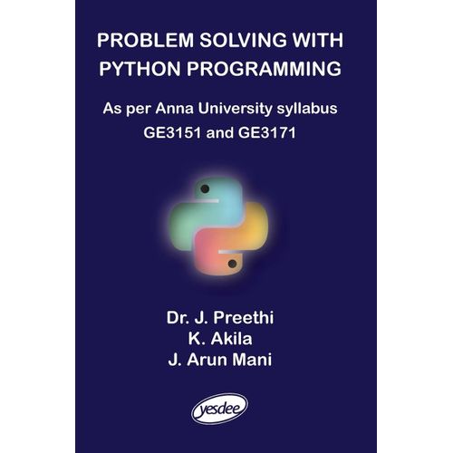 Problem Solving With Python Programming