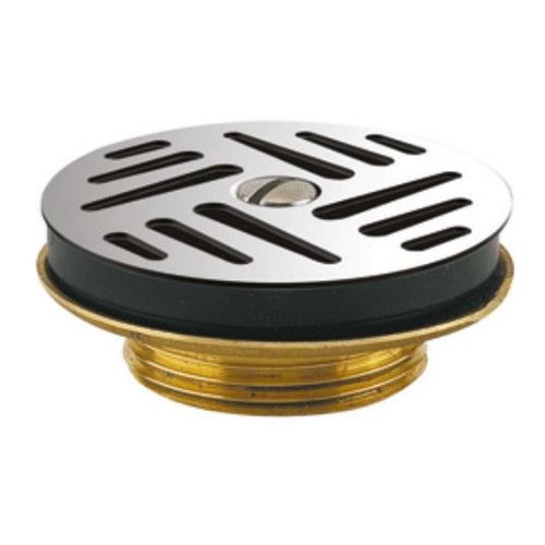 Bonde de lavabo - laiton - 33x42 - grille inox VALENTIN