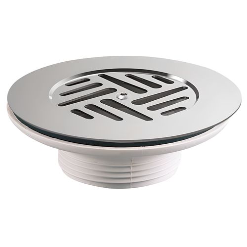 Bonde pour évier - plastique - à grille plate pour évier grès VALENTIN