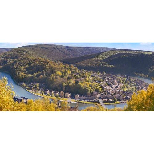 Tableau sur toile Méandre de la Meuse 45x135 cm