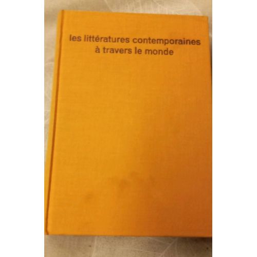 Les Littératures Contemporaines À Travers Le Monde