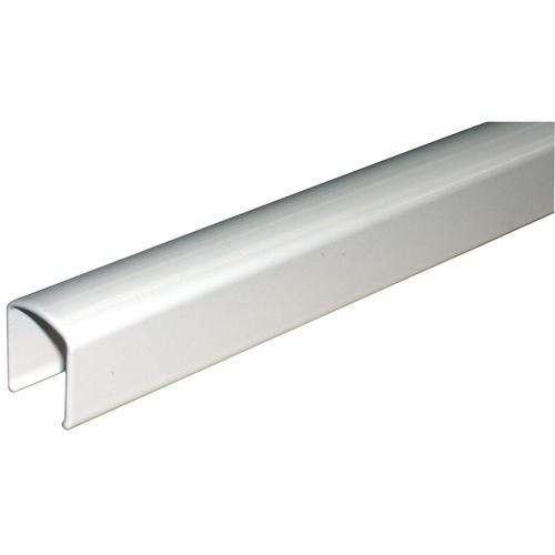 Profil recouvrement ferme-imposte extra-plat Ventus F200 longueur 1800mm finition blanc - FERCO - 9-33444-18-0-7