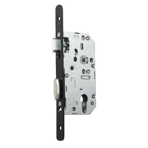 Serrure à larder D450 Clé I Axe 50mm bout carré finition noir sans gâche - VACHETTE - 22701000
