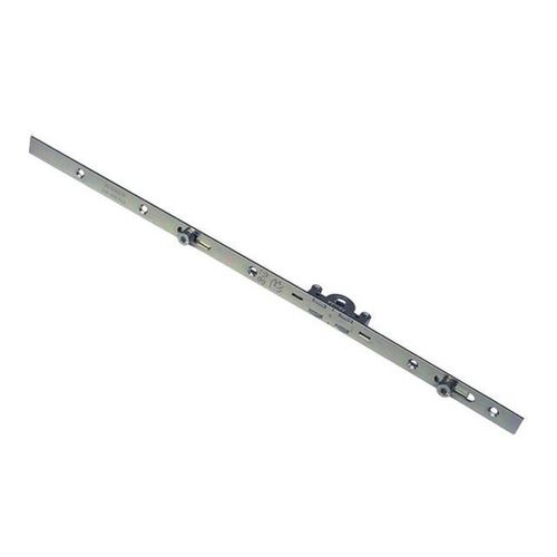 Crémone verrou F15 ajustable L 2225mm cote D 980mm 4 galets - FERCO - G-12425-22-4-1