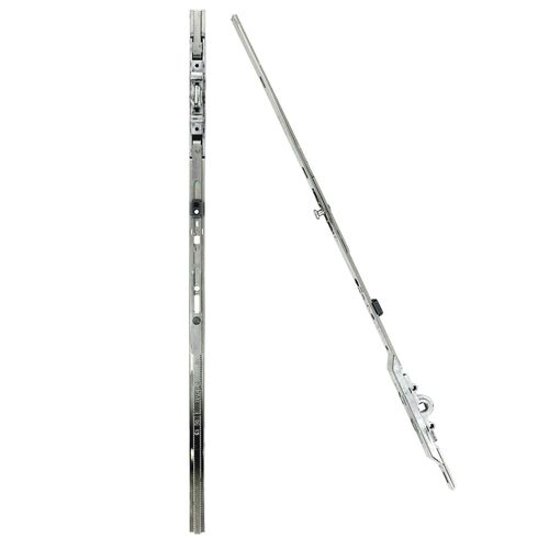 Crémone OB F7.5 DF/DV ajustable haut et bas L 1780mm cote D 980 2 galets - FERCO - G-22072-00-0-1
