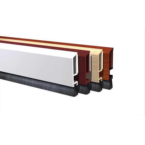 Bas de porte adhésif l'ideal bois foncé 100 cm ELLEN