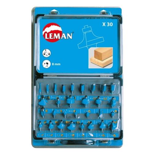 Coffret de fraise pour défonceuse Leman - 428.700.30