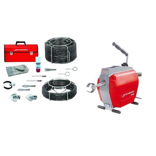 Système de nettoyage de canalisation R 600 Set rothenberger