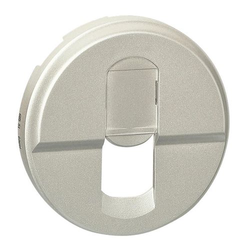 Enjoliveur Céliane pour prise RJ45 - finition titane - Legrand