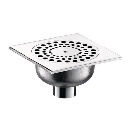 Siphon de sol avec grille inviolable - 140 x 140 mm DELABIE