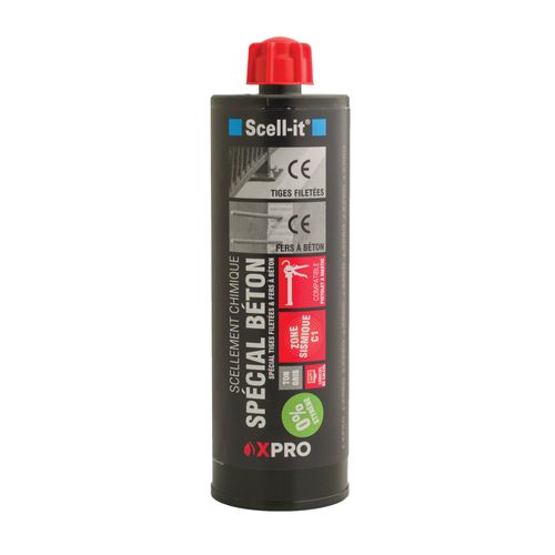 Scellement chimique Professionnel SCELL IT 420Ml Spécial Béton 2B - X-PRO420