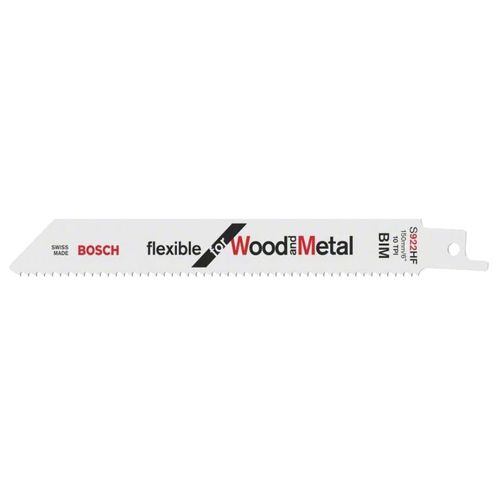 Carte de 5 Lames Métal Progressor BOSCH S123XF - 2608654402