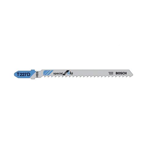 Carte de 5 Lames Alu HSS BOSCH T227D - 2608631030