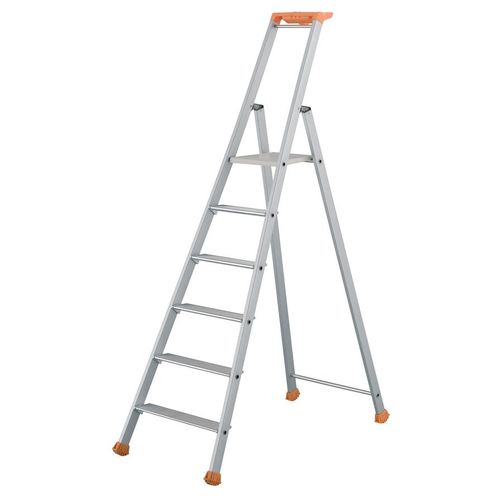 Escabeau "Super Pro" MP 2370 - 6 marches - hauteur 3,32 m TUBESCA