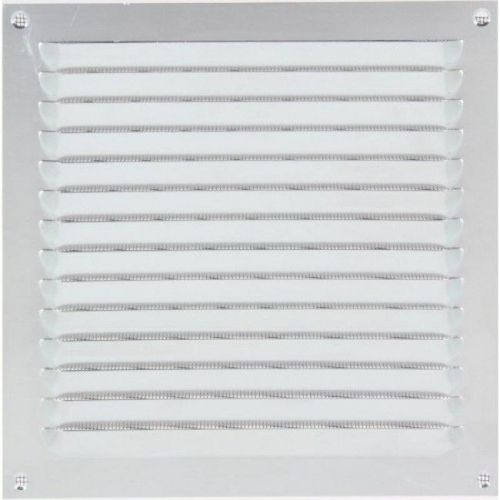 Grille à persienne 436 RENSON 500 x 500 mm - anodisé argent - 45005001