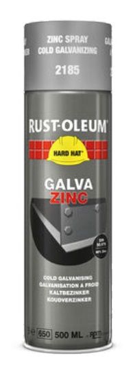 Primaire de protection Hard hat&reg; Galva Zinc a&eacute;rosol 500ml -