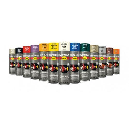 Peinture aérosol noir brillant Hard Hat Rustoleum 2179 RUST-OLEUM