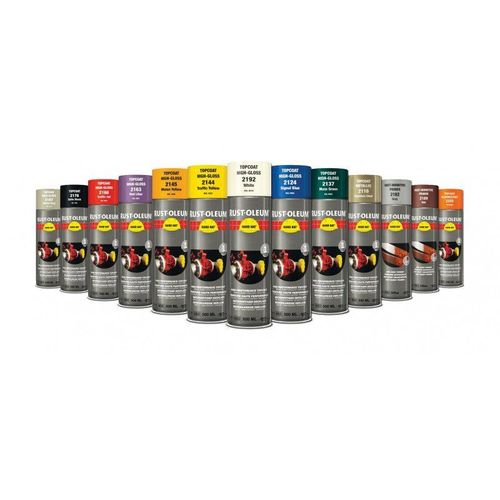 Peinture aérosol aluminium blanc Hard Hat Rustoleum 2114 RUST-OLEUM