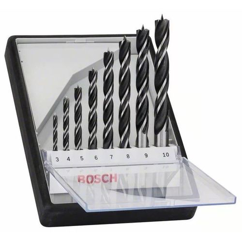 Set de 8 mèches hélicoïdales à bois Robust Line  BOSCH 2607010533