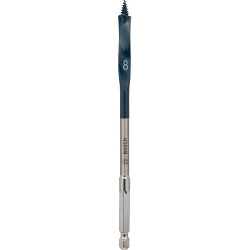 Mèche plate Self Cut à queue 6 pans 1/4 Ø 8mm Longueur 152mm BOSCH 2608595482