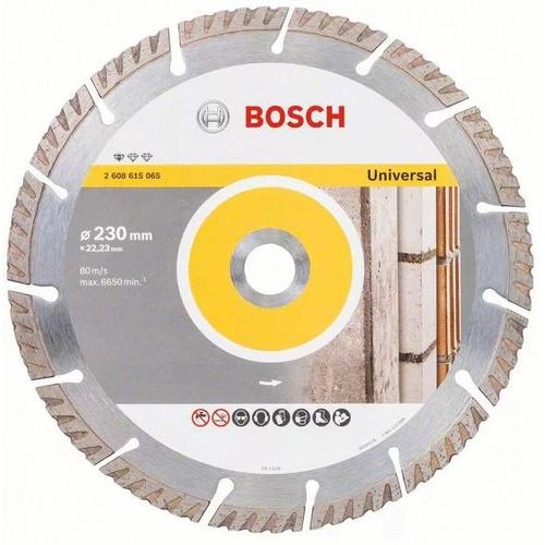 Disque à tronçonner diamanté BOSCH D Pro Universel ECO MATX construction 230x22.23 mm - 2608615065