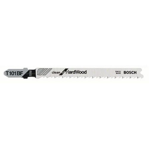 Carte de 5 Lames Bois Dur BOSCH HCS Rectifiee T101BF Bi-Métal - 2608634234
