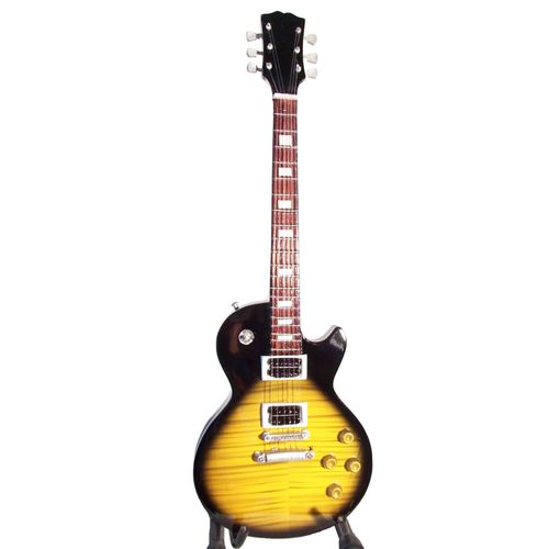 Guitare Miniature Les Paul Sunburst Slash Gun¿S And Roses