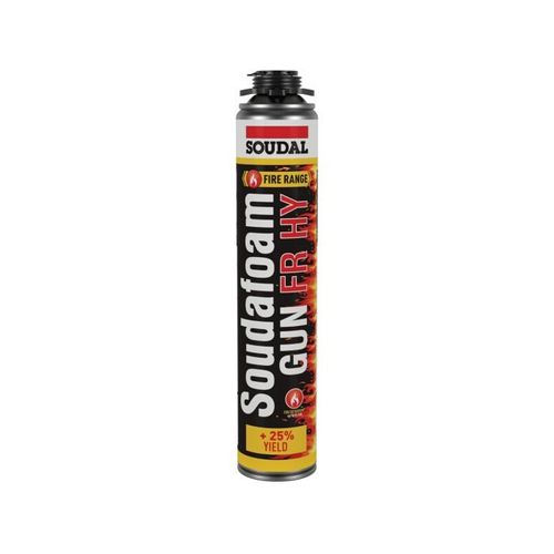 Mousse PU Soudafoam FR HY Gun rose 750 ml - SOUDAL - 146750