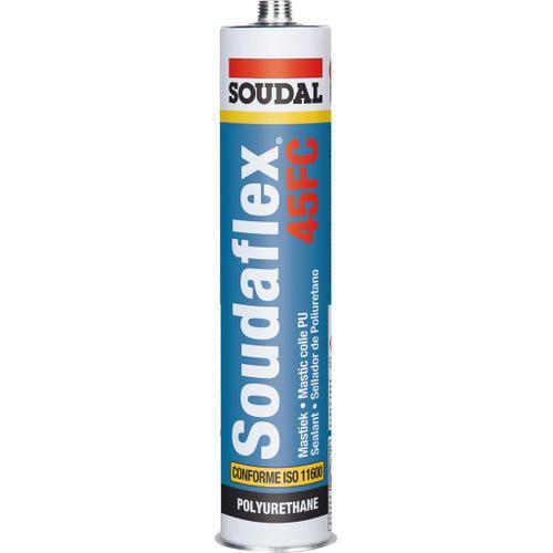 Mastic-colle Soudaflex 45FC marron 300ml - SOUDAL - 120667